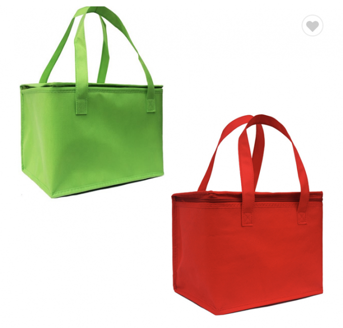 Reusable PP Lunch Insulated Picnic Bag Food Cooler Bag Tote 3
