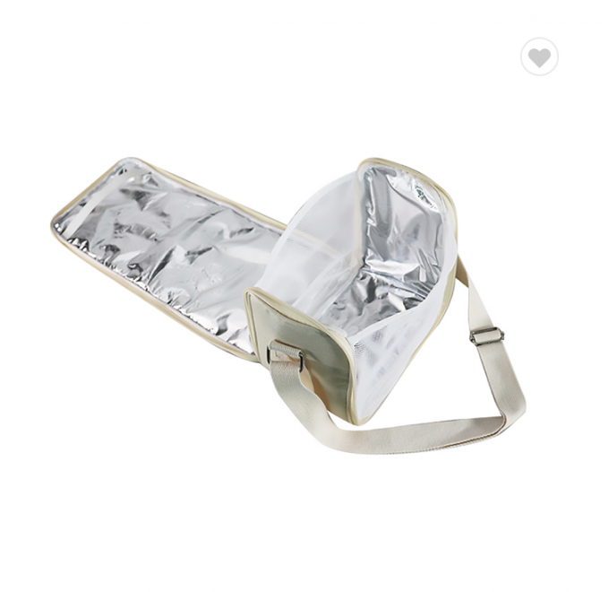 One Shoulder Color Wave Point Insulation Cooler Bag Portable For Lunch 2