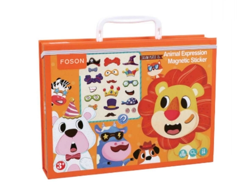 Good price CMYK Educational Animal Magnetic Jigsaw Puzzle Sticker Childrens Learning Toys For 7 Year Olds online