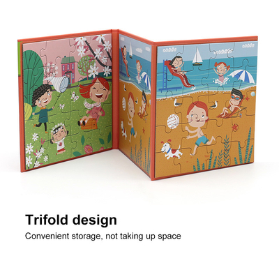 Good price Preschool Magnetic Educational Learning Toys Jigsaw Book For 4 Year Olds online