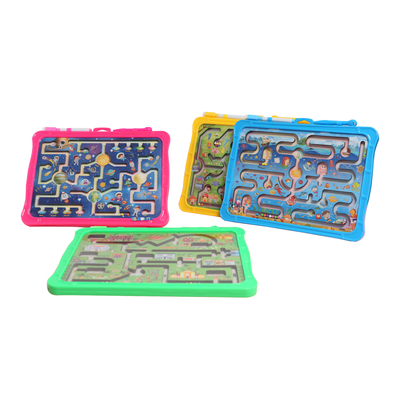 Good price OEM Children's plastic Magnetic Puzzle Maze Game Drawing Board With Rolling Ball online