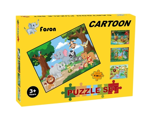Good price OEM Preschool Cartoon Jigsaw Puzzles Sets For 6 Year Olds Education online