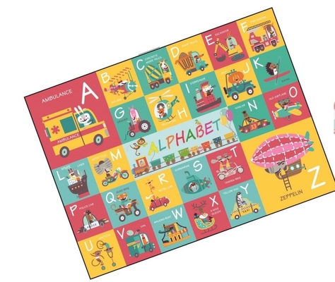 Good price Kids Educational Paper Jigsaw Puzzle Alphabet Floor Puzzle Transport For 4-8-10 year olds online