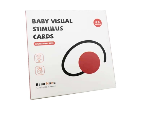 Good price 3-6 Months Newborn Visual Stimulation Cards Black And White Contrast Cards online
