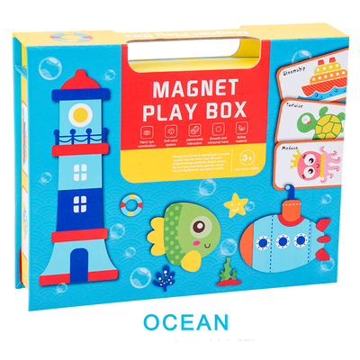 Good price Educational Child Magnetic Animal Puzzle Ocean Preschool Learning Toys For 6 Year Olds online