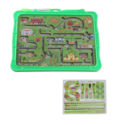 Good price Interactive Rolling Beads Magnetic Puzzle Maze Game Jigsaw City Piece Group online