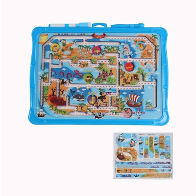 Good price Montessori Magnetic Puzzle Maze Learning Toys With Pen Ocean Beach Eco EVA Plastic online