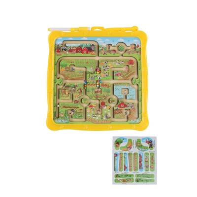 Good price Farm Educational Magnetic Puzzle Maze Game Drawing Board Toys online