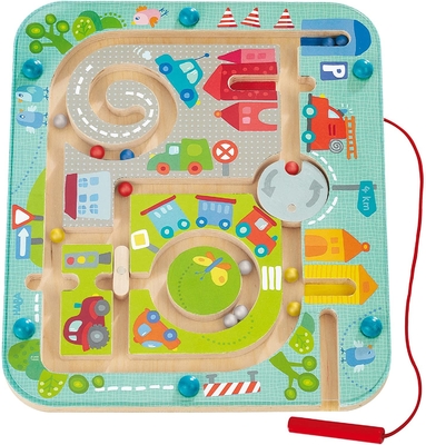 Good price Kids Magnetic Puzzle Maze Board With Pen Brain Development Toys For 2 Year Olds online