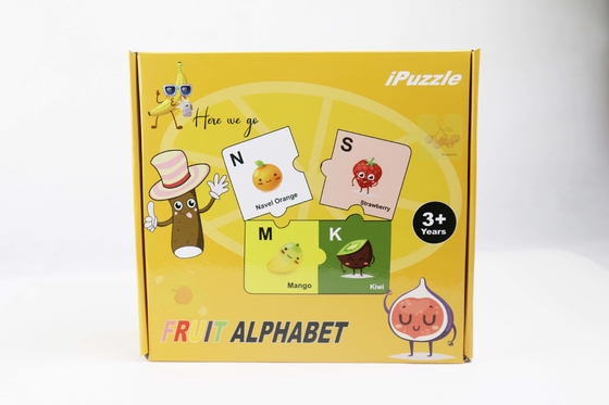 Good price CMYK Print Cardboard Paper Jigsaw Puzzle Eviromental Friendly online