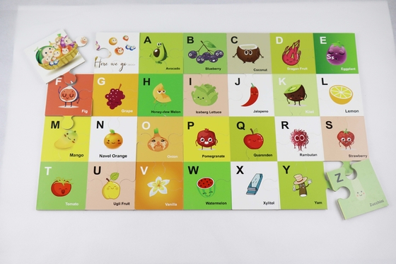 Good price Children Floor Alphabet Fruit Jigsaw Puzzle Educational Games online