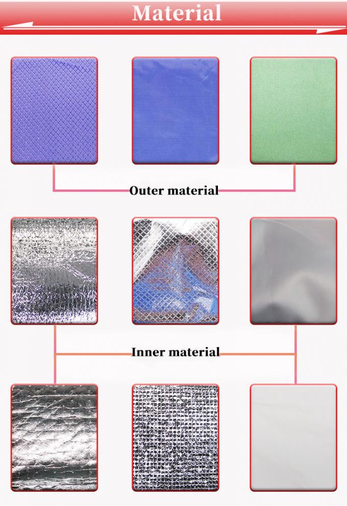 Customized Extra Large Insulation Cooler Bag For Pizza Delivery 0