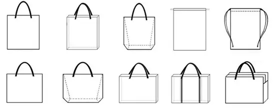 Blank Cotton Canvas Grocery Tote Custom Tote Bags Eco Friendly 3