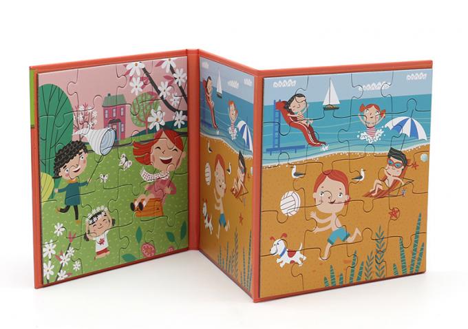 Preschool Magnetic Educational Learning Toys Jigsaw Book For 4 Year Olds 0