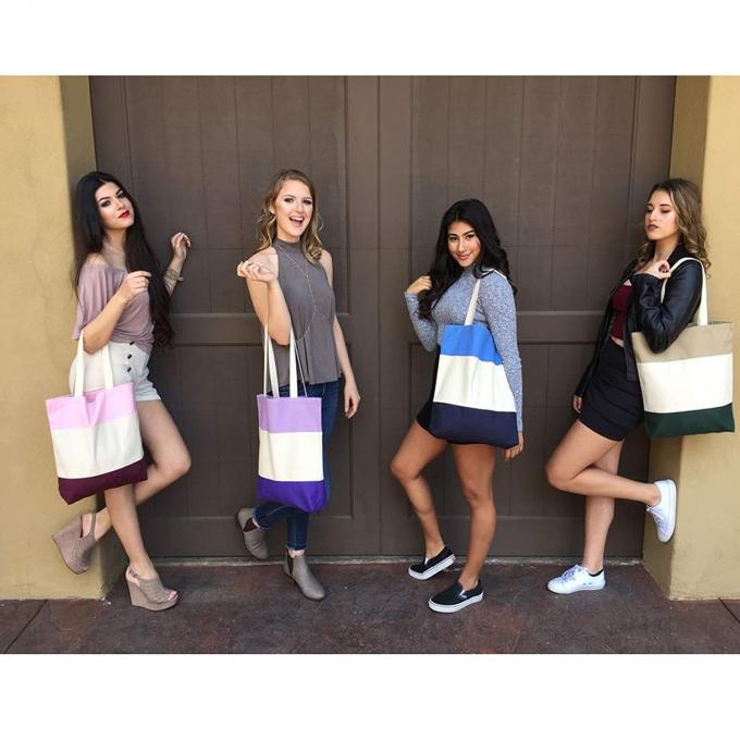 ODM Sturdy Canvas Plain Grocery Canvas Tote Bags cotton shoulder bag 12oz 5