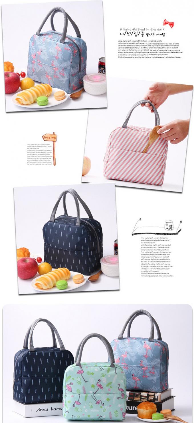 Portable thermal Insulation Cooler Bag Bento Lunch Tote For food Carry 2