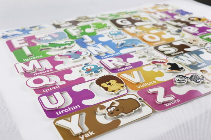 ROHS Paper Jigsaw Puzzle Animal Alphabet Abc Matching Cards 1