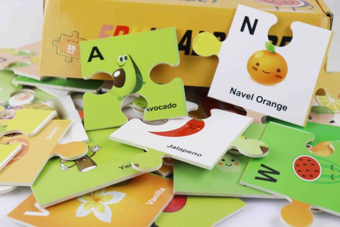CPC Certificate cardboard jigsaw puzzle for kids 3+ Age 1