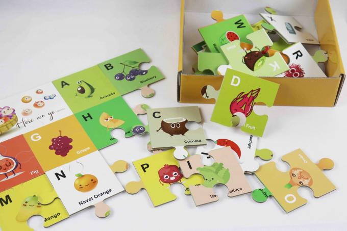 Children Floor Alphabet Fruit Jigsaw Puzzle Educational Games 2