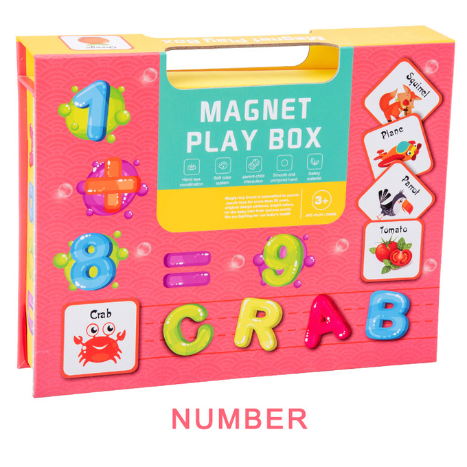 Preschool Number Recognition Magnetic Jigsaw Puzzle Book For 3 Year Olds Kids 0