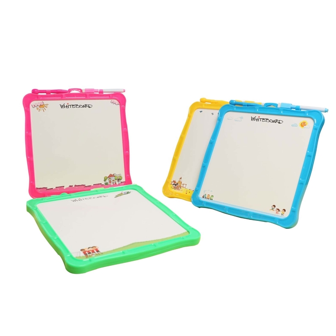 ROHS Eco Preschool Educational Toys Magnetic Drawing Board With Rolling Beads 0