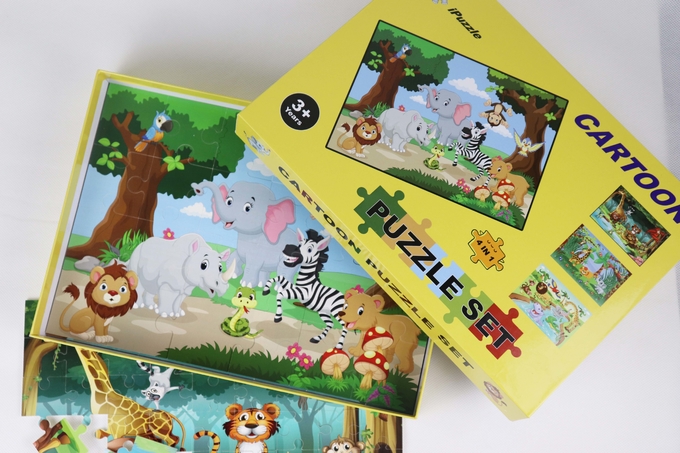 ODM Preschool Cartoon Jigsaw Puzzles Sets For 6 Year Olds Education 0